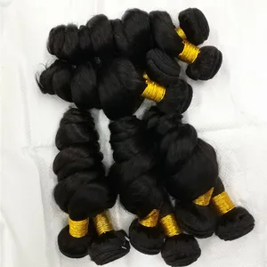 Lestfly Free Shipping Cheap brazilian virgin human hair bundle loose wave yaki hair wholesale virgin cuticle aligned hair weave