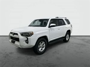 NEATLY USED AND PRICE FRIENDLY 2024 Ice Cap TY - 4Runner SR5 Premium 4WD SUV 270HP V6 Automatic Leather Seats LED Headlights - Product Image 5