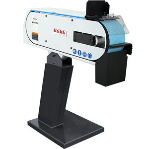 Amoladora de Banda de Doble Velocidad de 6 Pulgadas x 79 Pulgadas (69/135 pies/s) con Base de Hierro Fundido, 220V 3PH, para Lijado Industrial de Metal/Madera - Product Image 5