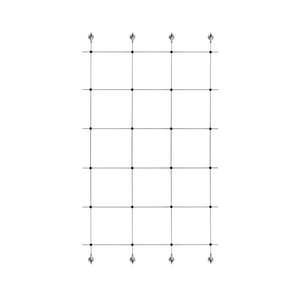 Treillis de jardin en métal durable offrant un solide soutien vertical décoratif pour les plantes grimpantes dans les jardins extérieurs - Product Image 6