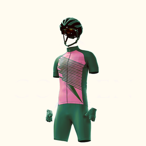 Traje de Ciclismo Personalizado al por Mayor, Premium, Transpirable, de Alta Calidad, Profesional, de Media Manga, Cómodo y Duradero - Product Image 5