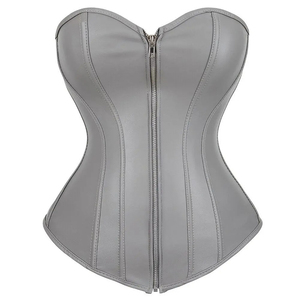 Latest Arrival Women's Plus Size Leather <b>Corset</b> Waist Cinchers Eco-Friendly Lightweight High Quality Durable Customizable OEM - Product Image 3