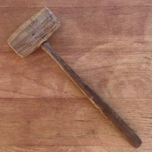 Martillo de madera vintage Martillo de hielo hecho a mano Mullets Martillo de madera Madera de Acacia a precio con descuento - Product Image 3