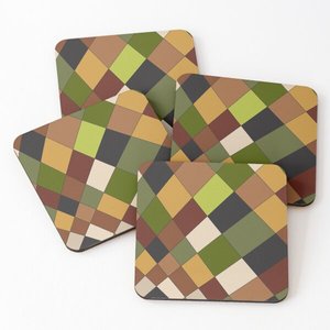 <b>Wood</b> Coaters square White Color Hot Selling Home and Kitchen Coasters Kitchen Supplies Kitchen Ware Epoxy <b>Placemats</b> - Product Image 4