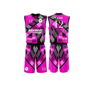 Kit de basket-ball professionnel, maillot et short en Polyester respirant à séchage rapide, vêtements de sport d'équipe pour hommes, femmes et jeunes - Product Image 4
