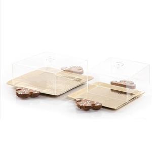 Plateau de service en métal enduit de poudre noire Plateau de service de stockage de petit déjeuner de qualité supérieure de conception standard utilisée à usages multiples - Product Image 3