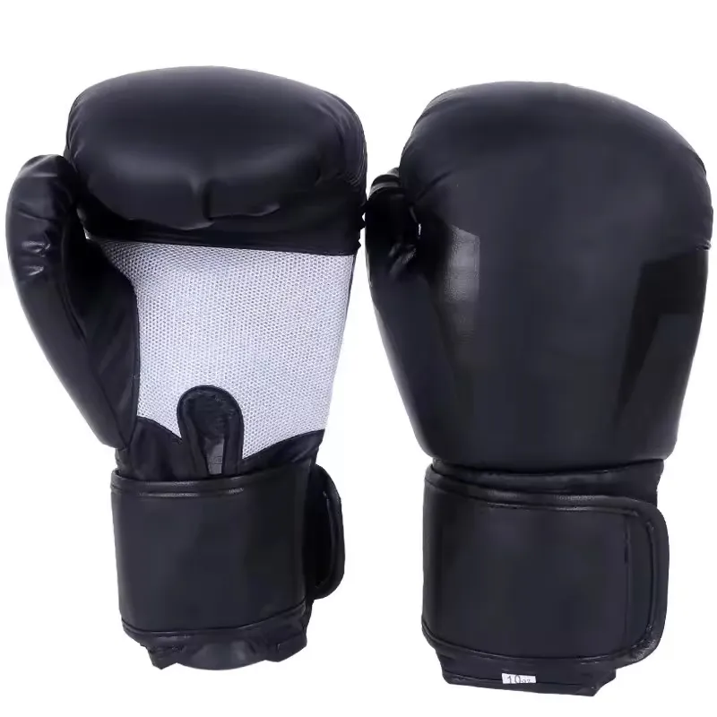 Pro Leather Boxing Gloves for Men & Women Boxing Training Gloves Kick Boxing Gloves with Free Hand Wraps