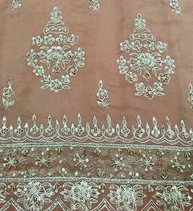 Salwar Kameez Moderno de Diseño, Sin Coser, Bordado a Mano, para Mujer, Estilo Tradicional Indio, Alta Calidad, Protección Solar, para Fiestas - Product Image 2