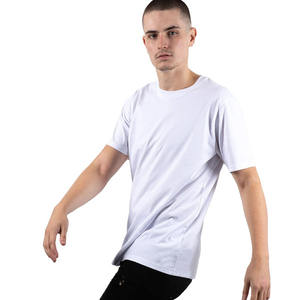 T-shirt à col rond de coupe régulière 100% coton pour hommes T-shirt grande taille pour hommes de haute qualité T-shirt uni unisexe de qualité supérieure - Product Image 6