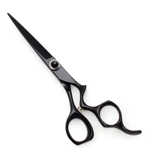 Ciseaux de coupe de cheveux de haute qualité ensemble pointe pointue noir Plasma couleur enduit ciseaux de coiffure pour amincissement ciseaux coupe de cheveux - Product Image 4