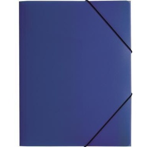 Blue Polypropylene <b>A4</b> File <b>Folder</b>-Eckspanner PAGNA DIN - Product Image 1