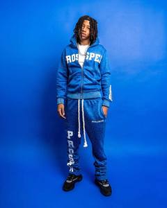 Conjunto Deportivo Unisex OEM 100% Algodón, Transpirable, de Alta Calidad, para Gimnasio, Correr, Ropa Casual de Calle, Sudadera con Capucha - Product Image 6