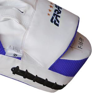 Cibles de frappe incurvées Farabi Muay Thai en cuir PU léger, absorption des chocs, personnalisables, pour entraînement de MMA et arts martiaux - Product Image 4