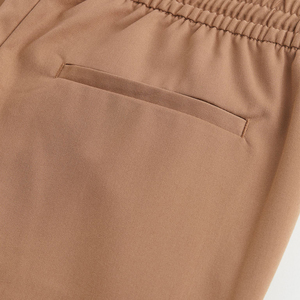 กางเกงวอร์มตาข่ายสีดำระบายอากาศได้ดีสำหรับผู้ชาย กางเกงจ็อกเกอร์ กางเกงกีฬา กางเกงลำลองทรงหลวม กางเกงแทร็คแพนท์ - Product Image 6