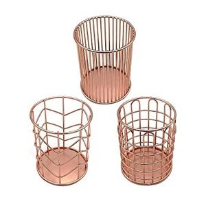 ที่ใส่ช้อนส้อมแบบแบนพร้อมทองแดงโบราณสำหรับโรงแรมและบ้านที่วางมีดลวดโลหะสำหรับห้องครัวและโต๊ะ - Product Image 1