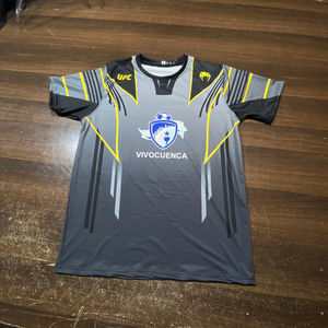 Camiseta de Compresión Personalizada con Estampado Digital para Hombre, Ropa Deportiva para MMA y Entrenamiento en Gimnasio, Spandex/Poliéster Ajustado - Product Image 1