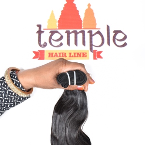 Fabrica máquina de paquete indio barato procesamiento de doble trama sin tejer extensiones de cabello humano crudo alineado con cutícula de onda profunda - Product Image 2