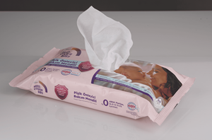 Meilleures ventes : Lingettes bébé Med-Cover à l'aloe vera et vitamine E, testées dermatologiquement, prévention des érythèmes, nourrissantes, hydratantes, protectrices pour la peau. - Product Image 2