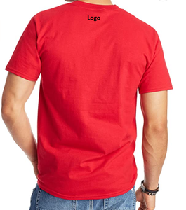 T-shirt unisexe à col rond en coton, importé, fermeture par enfila, lavage en machine, lots en stock, provenance du Bangladesh - Product Image 5