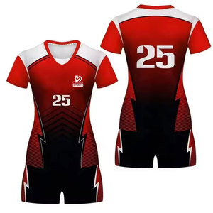 DESIRE SPORTS Créez Votre Propre Uniforme de Volleyball en Gros, Logo Personnalisé Imprimé, Tenue d'Équipe, 100% Polyester Respirant et Léger - Product Image 1