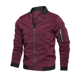 Último diseño abrigos chaqueta de bombardero para hombre moda ropa al aire libre Casual 2026 chaqueta de bombardero ajustada para hombres - Product Image 6