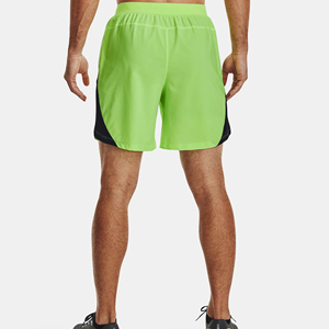 Bermudas de algodón para hombre, pantalones cortos informales de cintura media con cordón, tela tejida transpirable antiarrugas con patrón único - Product Image 3