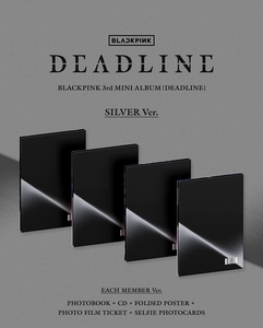 BLACKPINK - [ DEADLINE ] 3ème mini-album (version argent) Album KPOP Best Seller en Corée - Product Image 3