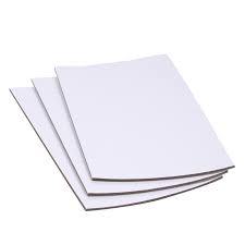 กระดาษแข็งสองด้านเคลือบ450GSM 180กรัม lwc HWC กระดาษพิมพ์ออฟเซ็ตเคลือบสีขาวด้านเดียว
