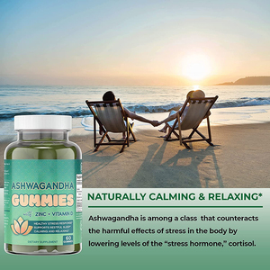 Gummy Root alivia el dolor, gomitas, osos, Ashwagandha - Product Image 6