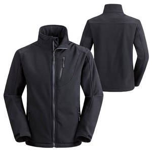 Wholesale <b>Men</b>’s Softshell <b>Jacket</b> | Full Sleeve Zipper Streetwear Stand Collar <b>Jacket</b> | Best Selling Adult <b>Soft</b> <b>Shell</b> <b>Jacket</b> - Product Image 1