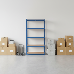 Étagères de rangement en acier à 5 niveaux pour <span class=keywords><strong>garage</strong></span> à usage intensif Étagères sans boulon Étagères industrielles - Product Image 3