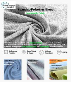 Tamaño de EE. UU. personalizado hombre impreso poliéster Spandex pesca camisa de manga larga Upf50 rendimiento camisa al aire libre trabajo con capucha - Product Image 5