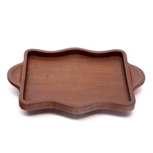 Bandeja DE SERVICIO DE MADERA multiusos de buena calidad para fiesta de boda y restaurante bandeja de servicio usada - Product Image 4