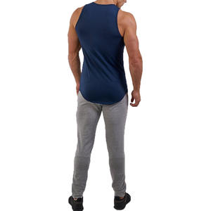 Débardeurs à larges bretelles pour hommes, vente chaude, fabricant professionnel, débardeurs à col en U, gilets pour la salle de sport, vêtements de fitness - Product Image 2