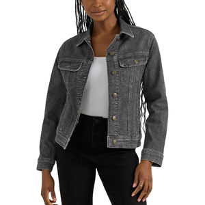 Veste en jean surdimensionnée pour femmes pièce de vêtements d'extérieur décontractés qui se fond avec des tenues décontractées quotidiennes créant des looks polyvalents - Product Image 1