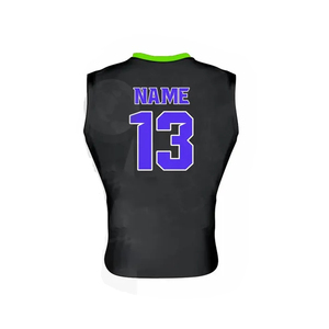 Uniformes 7v7 de Alto Rendimiento 100% Poliéster Talla Grande Diseño Personalizado con Nombre y Número de Equipo Protección UV Transpirable - Product Image 2