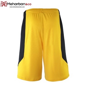 Uniforme de Baloncesto Amarillo Personalizado OEM, Conjunto de Jersey sin Mangas con Paneles Laterales, Poliéster Transpirable, Talla Adulto Unisex - Product Image 6