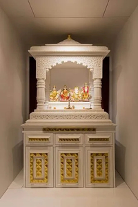Vente en gros de temples d'intérieur de temple en marbre blanc en pierre naturelle pour les maisons et les bureaux à bas prix - Product Image 5