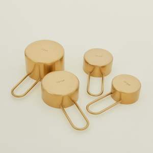 Juego de tazas medidoras de acero inoxidable de alta resistencia, perfecto para chefs profesionales y uso diario en la cocina para hornear en casa - Product Image 5