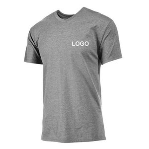 100% coton peigné T-Shirt hommes léger séchage rapide tissu extensible respirant Anti-boulochage à manches courtes conception entraînement actif - Product Image 3