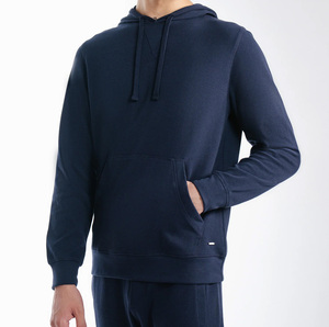 OEM Wholesale Solid <b>Lined</b> <b>Fleece</b> <b>Hoodie</b> Custom Contract Stitch Print Cotton <b>Hoodie</b> Regular Fit <b>Men's</b> Casual Funny Hoodies - Product Image 1