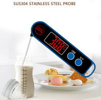 Termometer daging Digital baca instan, untuk memanggang memasak termometer tahan air Ultra cepat dapur makanan