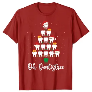 Sublimación 3D diseños camisetas hombres alta calidad personalizada Navidad camiseta algodón camisa hombres - Product Image 2