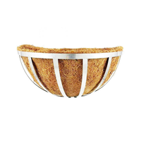 Pot de fibre de coco biodégradable de qualité supérieure avec conception de pot de fibre de coco pour la culture de fleurs herbes légumes dans le jardin usage domestique