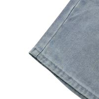 Fabricant de shorts en jean personnalisés, jeans streetwear, jeans peints hip hop pour hommes, 100% coton