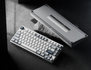 Kit de clavier mécanique <span class=keywords><strong>en</strong></span> aluminium premium Neo75, disposition 75%, montage sur joint, QMK VIA, faible MOQ, <span class=keywords><strong>lot</strong></span> mixte de 50 pour les agents mondiaux - Product Image 2