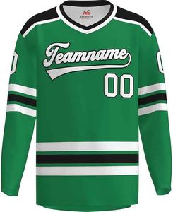 Derniers maillots de hockey sur glace Uniforme de hockey sur glace de haute qualité par sublimation en différentes tailles et prix de gros Logo personnalisé - Product Image 5