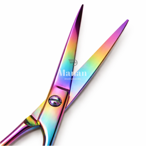 Tijeras de Peluquería Profesionales Multicolor de Acero Inoxidable 4Cr13 para Corte y Peinado de Precisión - Product Image 2