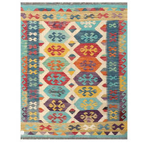 พรมกิลิมไมมาณา อัฟกานิสถาน ขนาด 195 x 152 ซม. พรมปูพื้นและชุดพรม - Product Image 1