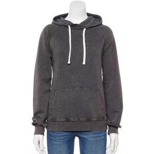 เสื้อฮู้ดแฟชั่นฤดูหนาว สไตล์วินเทจ สตรีทแวร์ ผ้าฝ้ายฟลีซ ปักเลื่อม พิมพ์โลโก้ตามสั่ง ผลิตแบบ OEM เป็นมิตรกับสิ่งแวดล้อม สวมใส่สบาย - Product Image 6